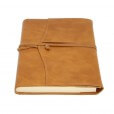 Leren notitieboek navulbaar Amalfi bruin
