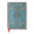 Paperblanks notitieboek Silver Filigree Maya Blue