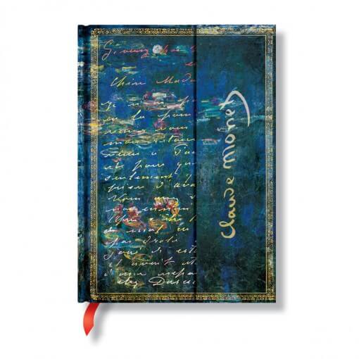 Paperblanks notitieboek Monet Water Lilies midi