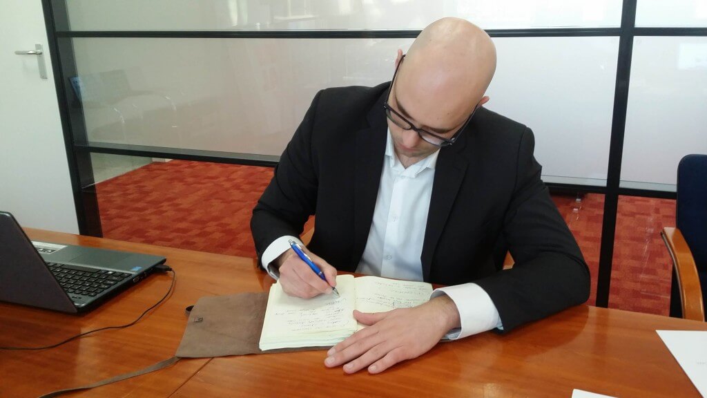 Ondernemers en de kracht van hun notitieboek - Marc de Groot