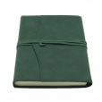Leren notitieboek navulbaar Amalfi groen