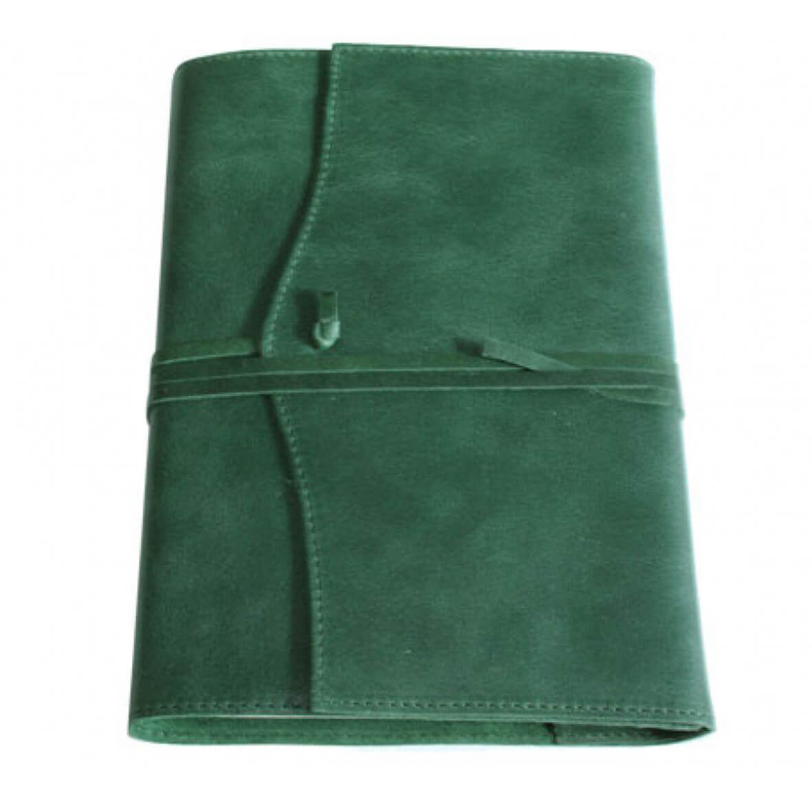 B.C. Dek de tafel staking Leren notitieboek navulbaar Amalfi groen kopen | My Lovely Notebook