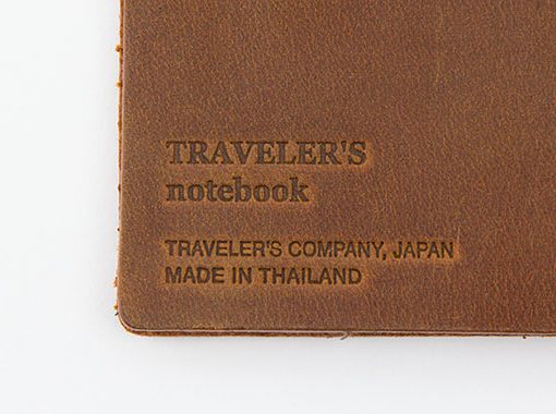 Midori Traveler's Notebook camel