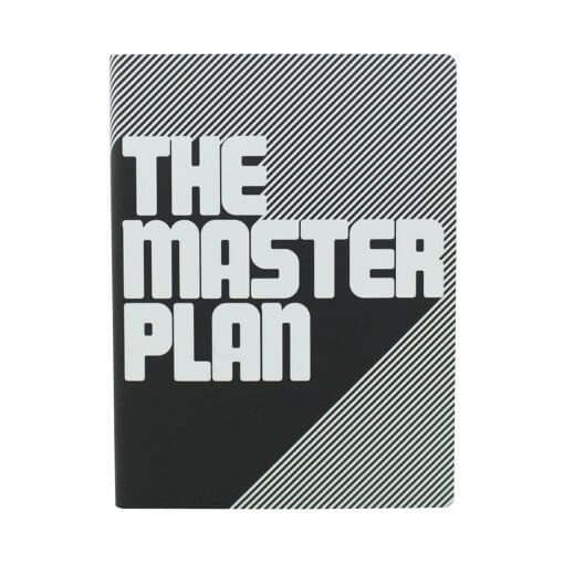 Nuuna notitieboek the masterplan zwart
