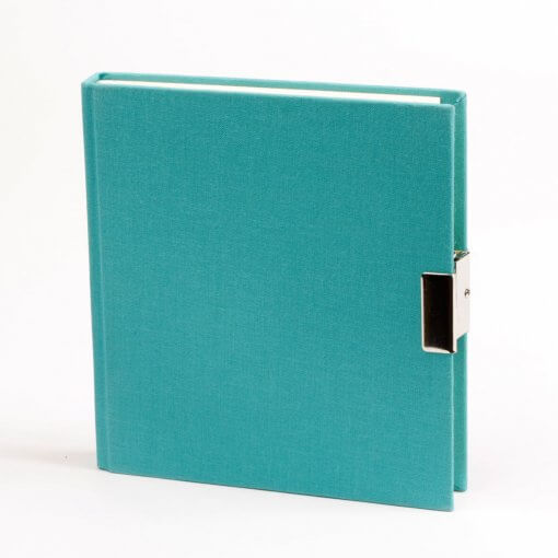 Dagboek met slot licht blauw