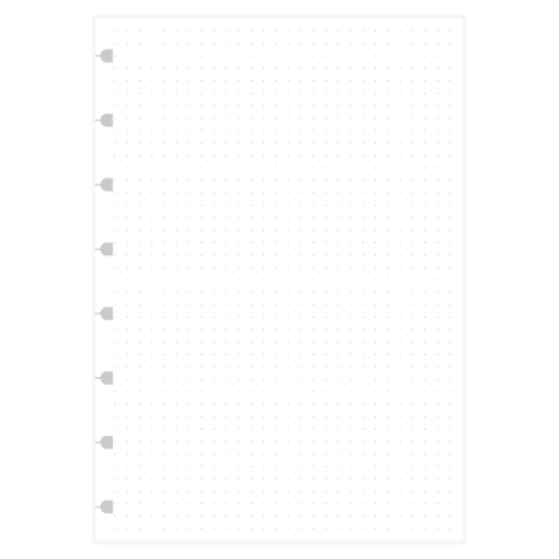 Filofax navullingen notitieboek A5 dotted 152016 (2)