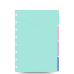 Filofax tabbladen pastel A5