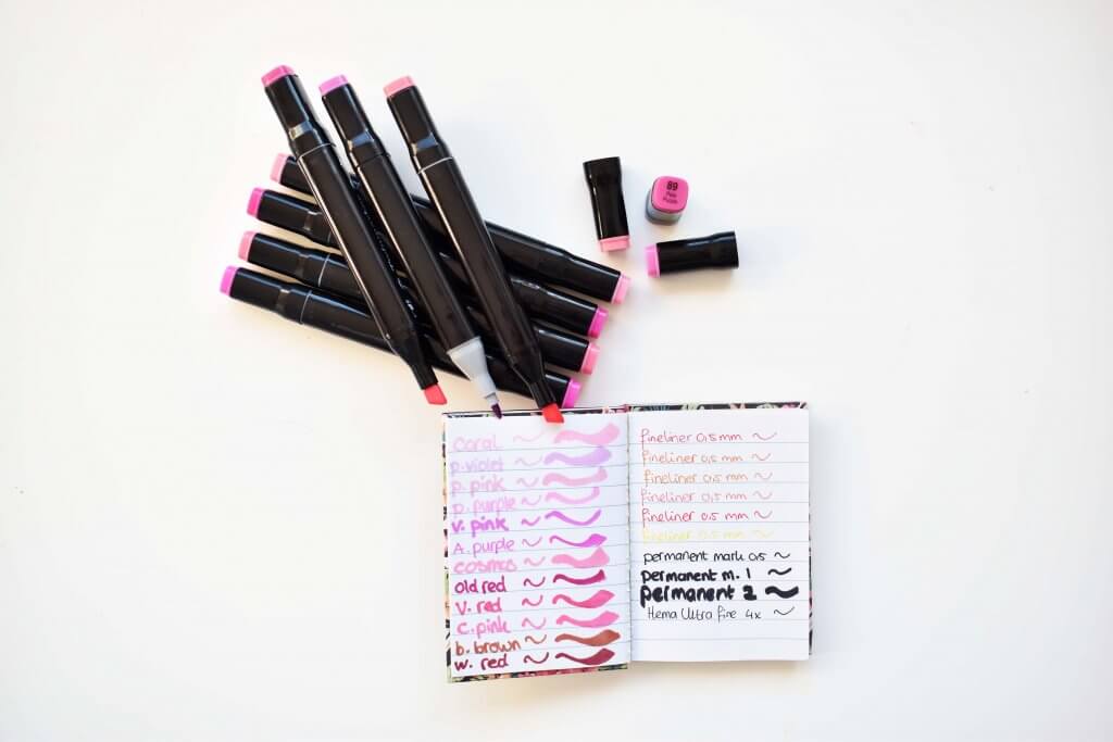 Knutsel inventaris bijhouden in notitieboekje