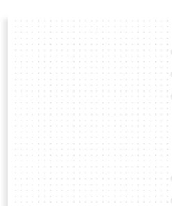 Filofax navulling organizer personal dotted