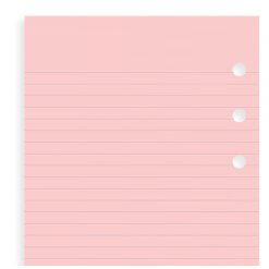 Filofax navulling organizer Personal roze lijntjes papier