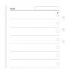 Filofax navulling organizer Personal to do