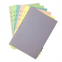 Filofax navulling organizer A5 pastel dotted