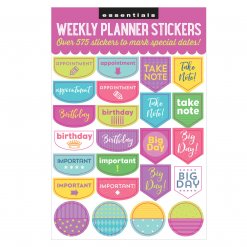 Peter Pauper Weekly Planner Stickers
