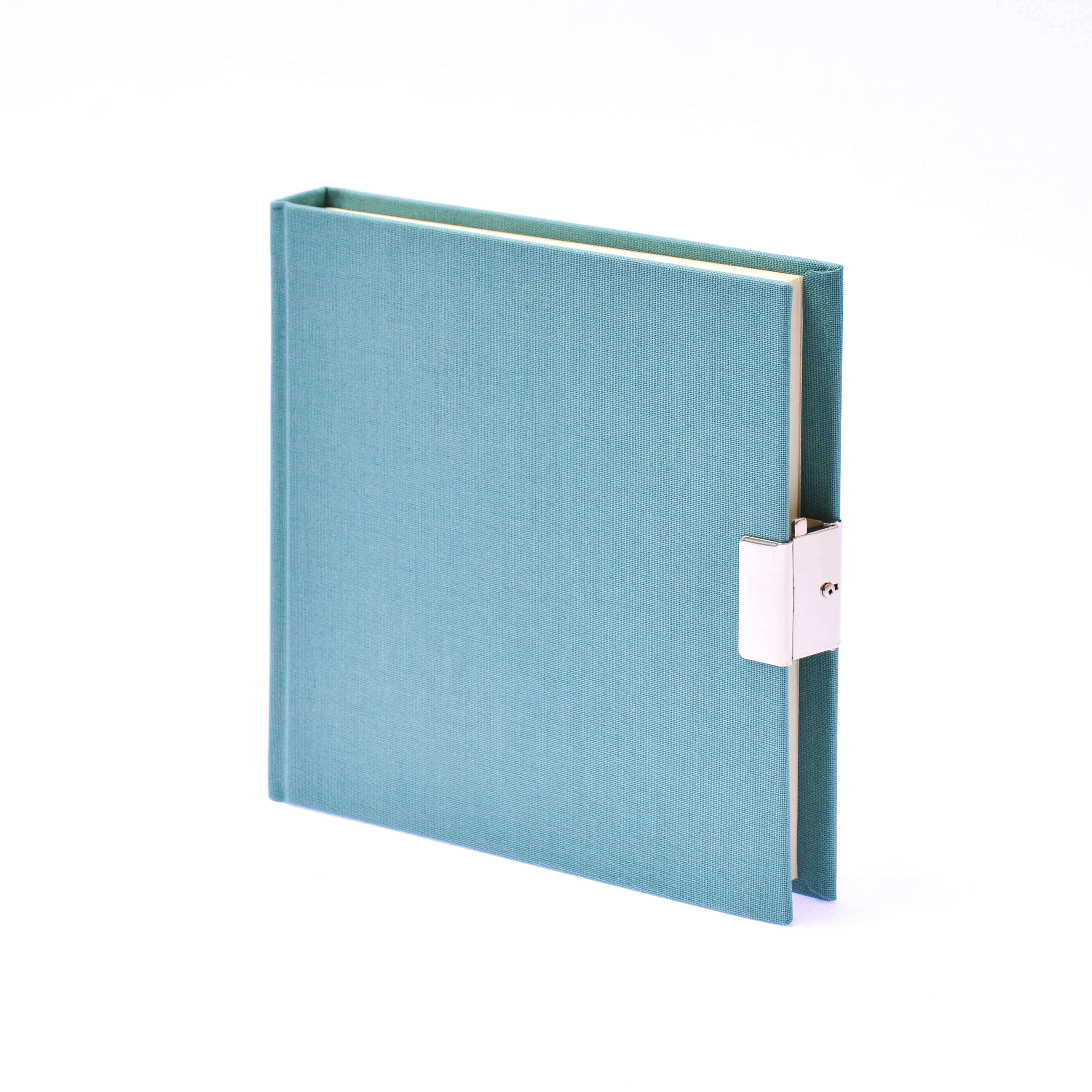 Glimmend Zin Aardewerk Dagboek met slot groen voor volwassenen | My Lovely Notebook