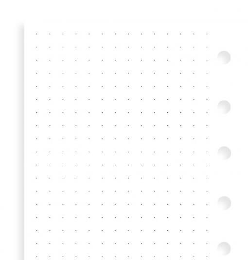 Filofax-navulling-Organizer-Pocket-Dotted