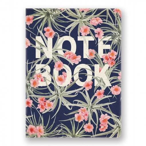 Studio-oh-Notebook-floral-blauw-roze