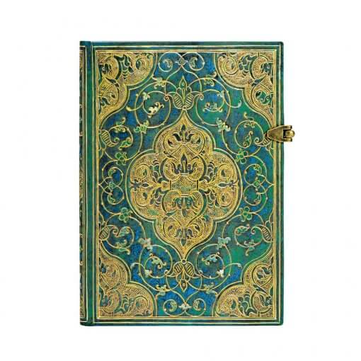 Paperblanks-notitieboek-Turquoise-Chronicles-Midi