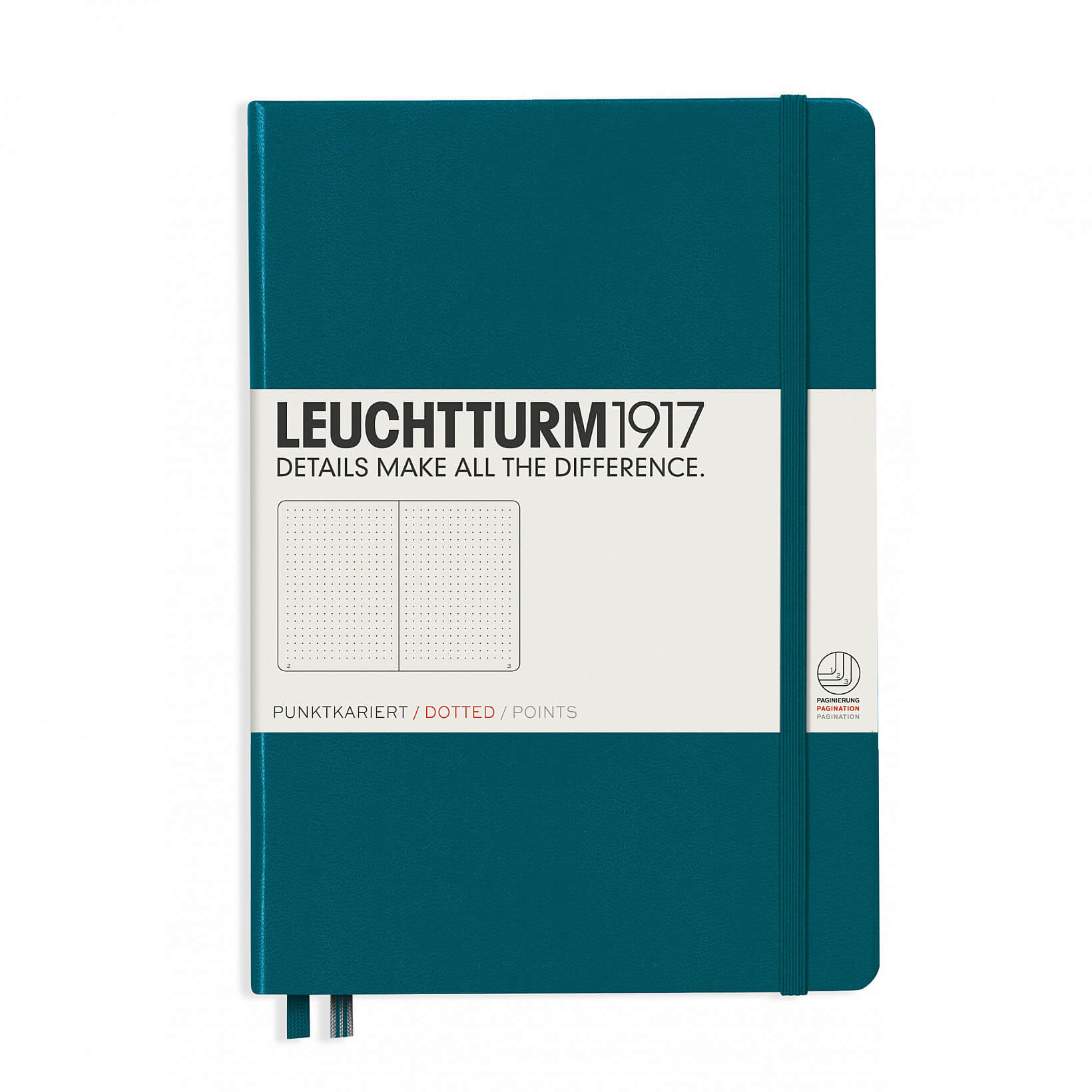 Kloppen Ritueel Meting Bullet Journal Leuchtturm1917 notitieboek pacific green kopen