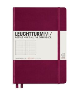 bullet-journal-notitieboek-Leuchtturm1917-Port-red
