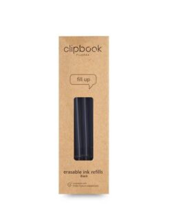 Filofax-clipbook-erasable-ballpen-refill-pack