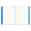 Filofax-notitieboek-Saffiano-fluor-blue-A5-open