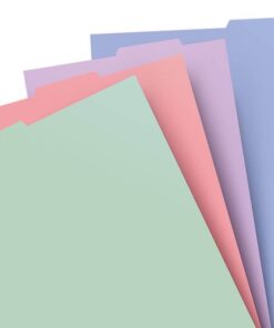 Filofax-tabbladen-pastel-A4