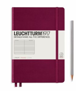 Leuchtturm1917 A5 Medium Notitieboek Hardcover dotted Spring Leaf - De
