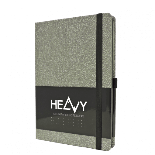 Heavy-Stonepaper-Notebook-Silver-vrij