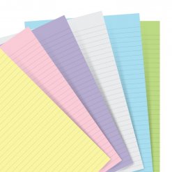 Filofax-navulling-organizer-personal-Pastel-gelinieerd-papier