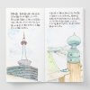 Midori Traveler's Notebook navulling watercolor paper 027 open