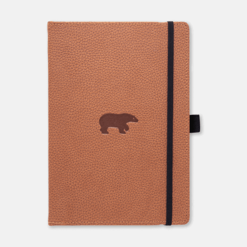 Dingbats notitieboek Wildlife Brown Bear dotted-2