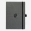 Dingbats notitieboek Wildlife Grey Elephant dotted A4
