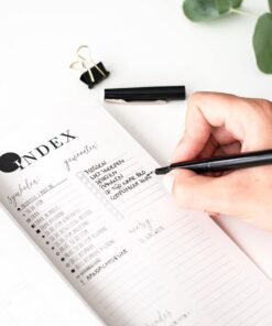 Balans-planner-binnenkant-Index-pagina