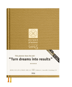 Purpuz Planner Gold 2025