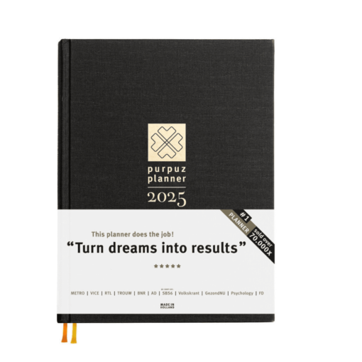 Purpuz Planner 2025 Black