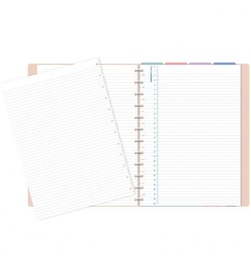 Filofax notitieboek A4 classic pastel peach 2