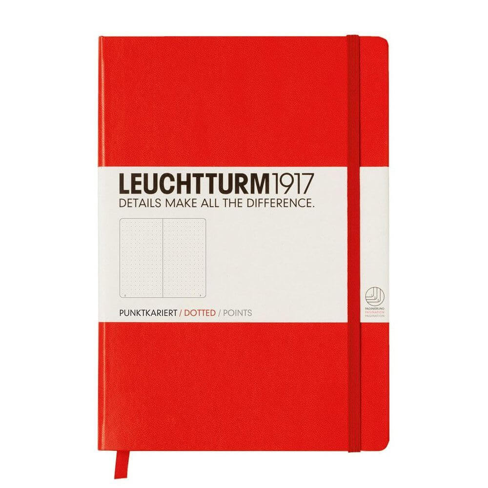 Ijver labyrint Bloeien Bullet journal notitieboek Leuchtturm1917 Rood | Kopen