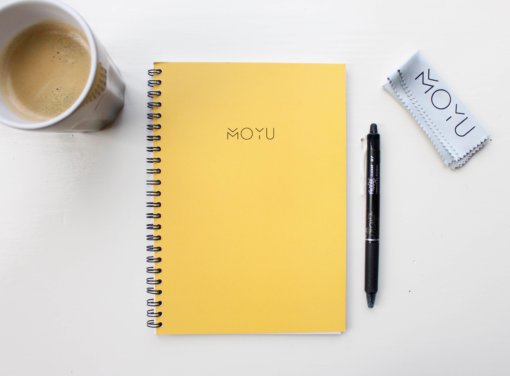MOYU ringband notitieboek A5 Young Yellow