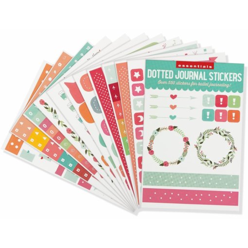 Peter Pauper Dotted Journal Planner Stickers alle