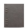 Filofax Clipbook Architexture A5 Notebook concrete