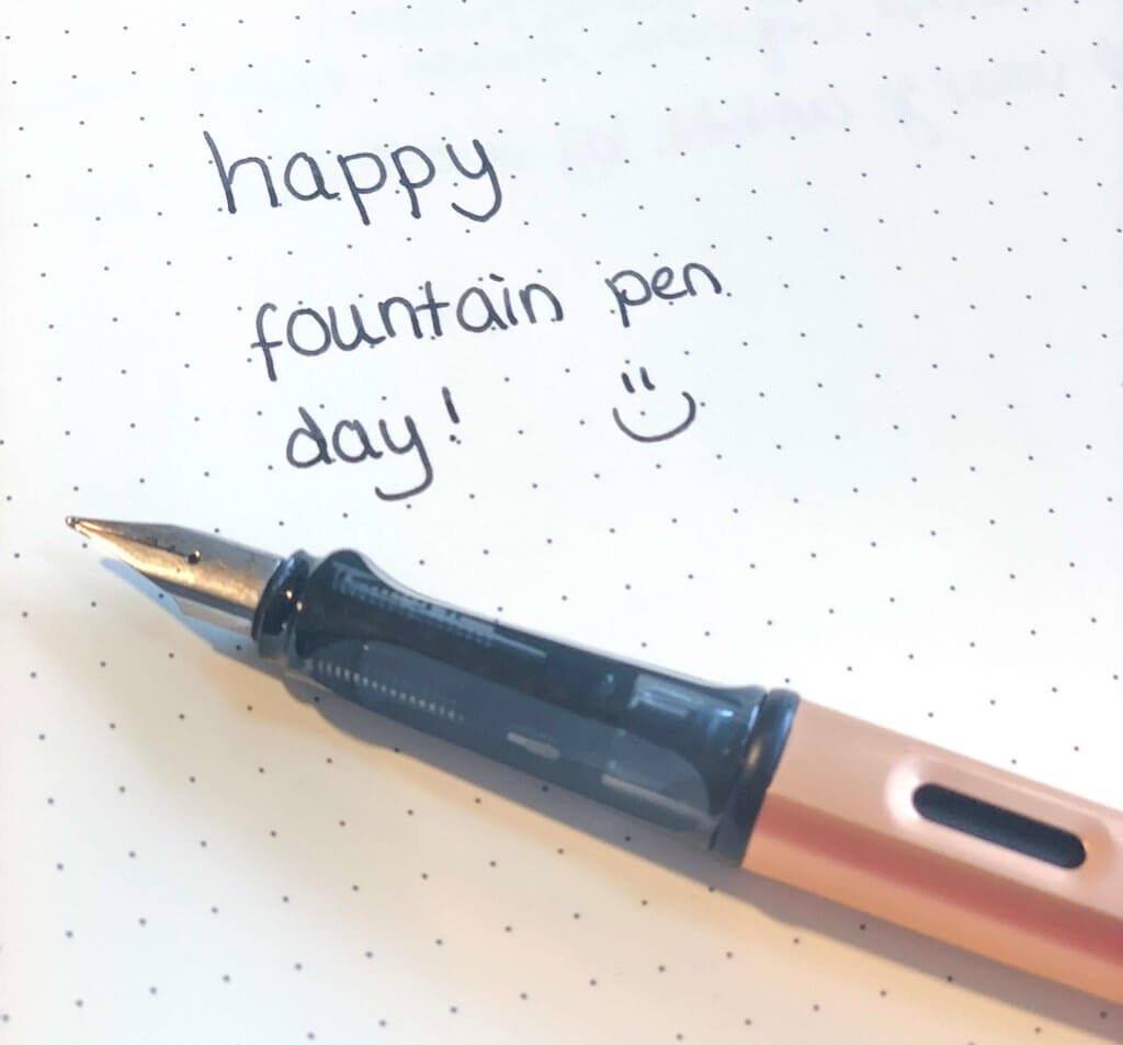 Fountain pen day – dag van de vulpen