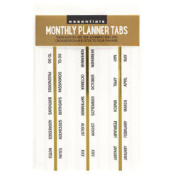 Peter Pauper Monthly Planner Tabs Stickers