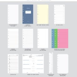 Filofax organizer Personal Confetti Rose Quartz | Kopen