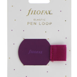 Filofax Elastic Pen Loop Mauve