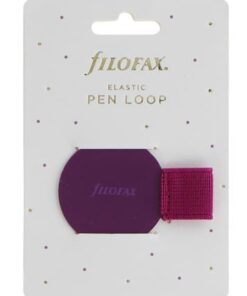 Filofax Elastic Pen Loop Mauve