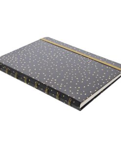 Filofax Confetti A5 Notebook Charcoal1