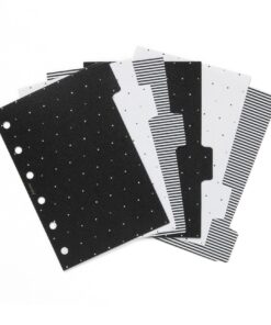 Filofax pocket moonlight tabbladen