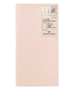 Midori Traveler's Notebook navulling Stickers Release Paper