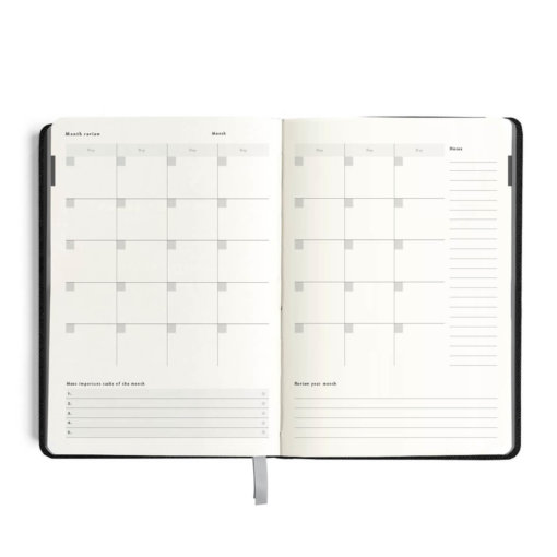 Daily Goal Setter binnenkant kalender Mål Paper