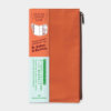 Midori Traveler's Notebook navulling Cotton Zipper Case Orange 1